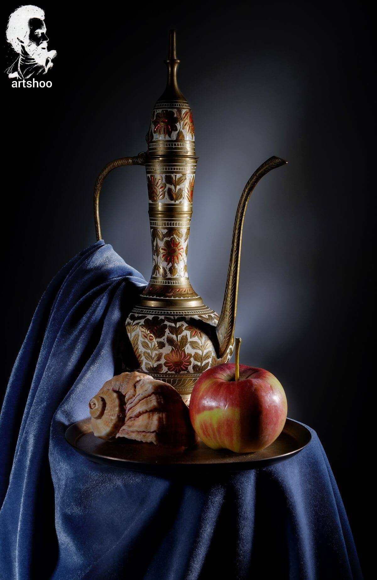 آموزش نقاشی رنگ روغن